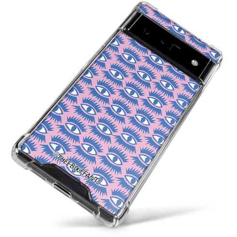 Bouffants and Broken Hearts Bold Eyes 2 Google Pixel 6 Clear Case